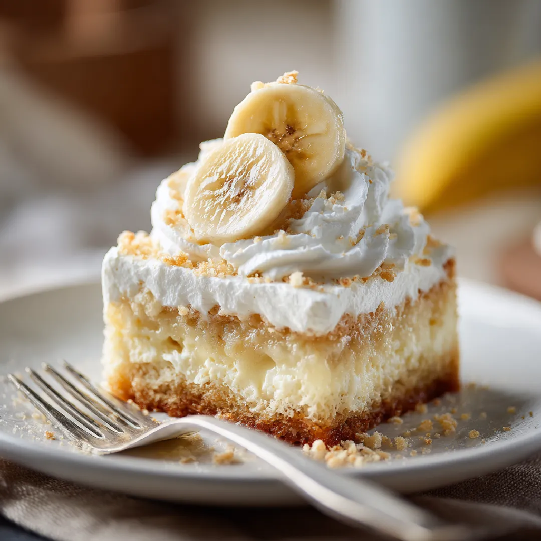 Banana Pudding Poke Cake with Condensed Milk: A Southern Favorite with a Simple Twist
