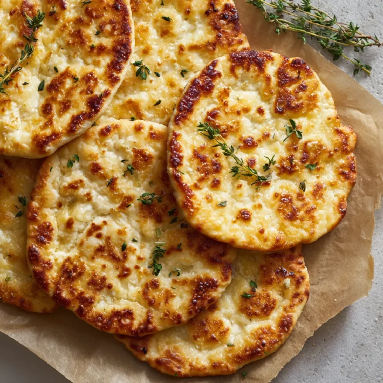 Cottage Cheese Flatbread 3 freshly baked cottage cheese flatbread
