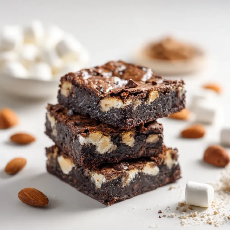 Brownie S’more Bars That Will Make You Crave Another Bite 3 Brownie s’more bars recipe card layout with clean background