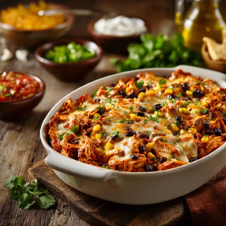 Chicken Taco Casserole Recipe 3 Chicken taco casserole recipe