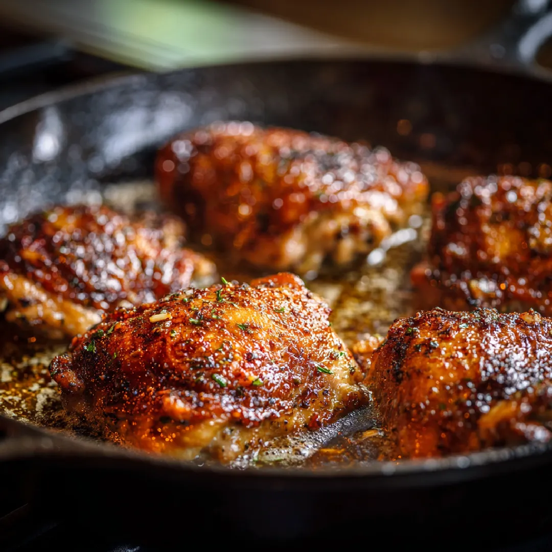 spinach-mushroom-bake-step1 Searing chicken for spinach and mushroom bake