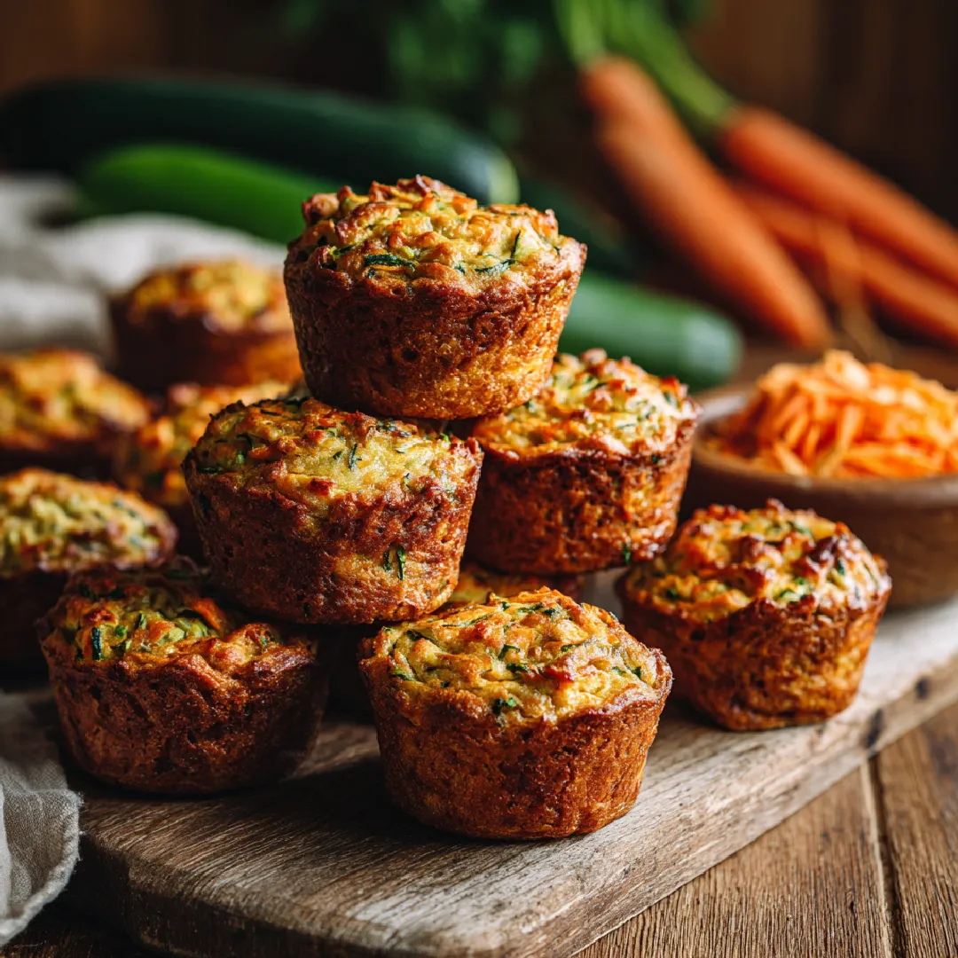 Zucchini Carrot Muffins