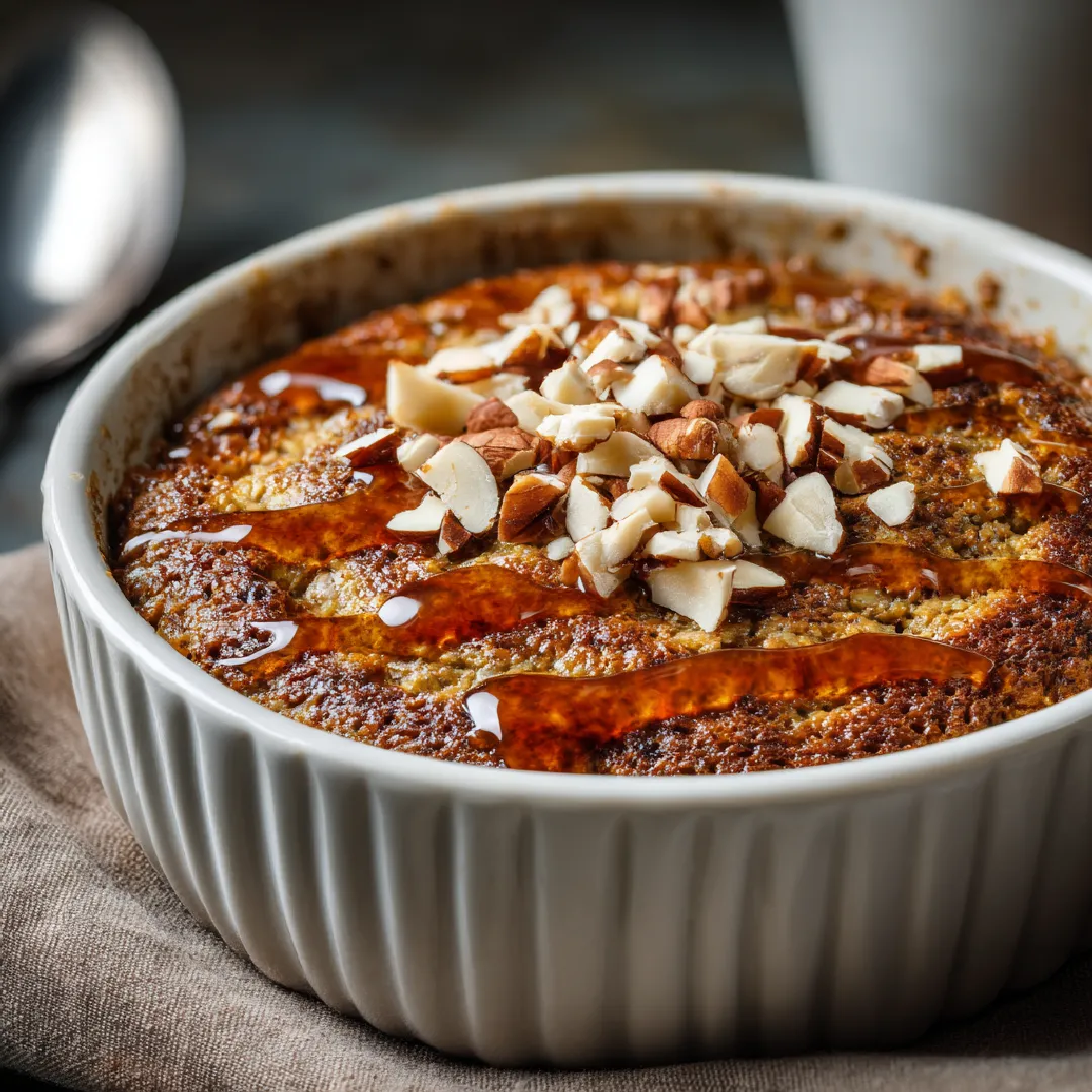 Gluten Free Pumpkin Oatmeal Bake