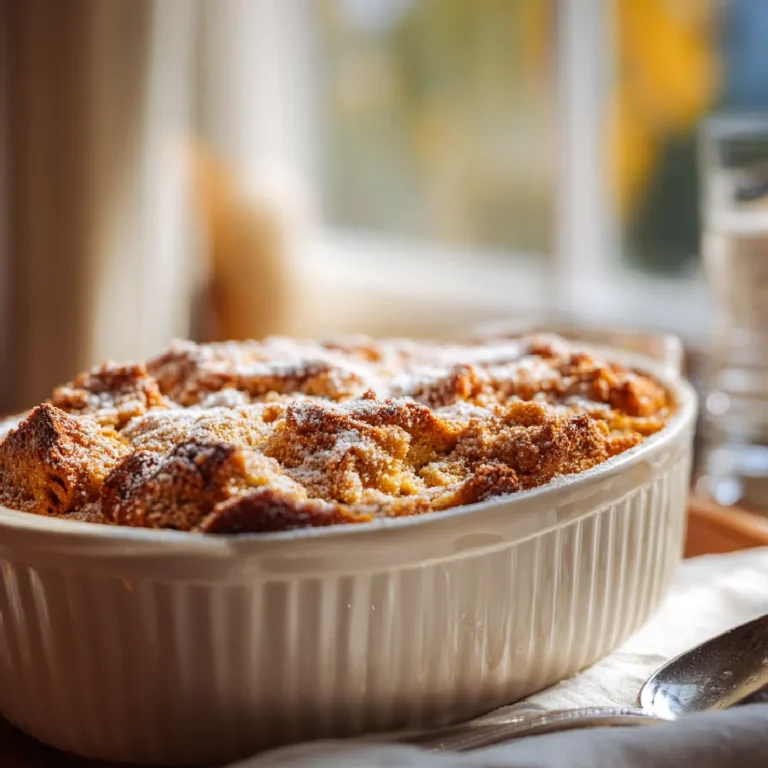 Pumpkin French Toast Casserole 3 Pumpkin French Toast Casserole on fall breakfast table