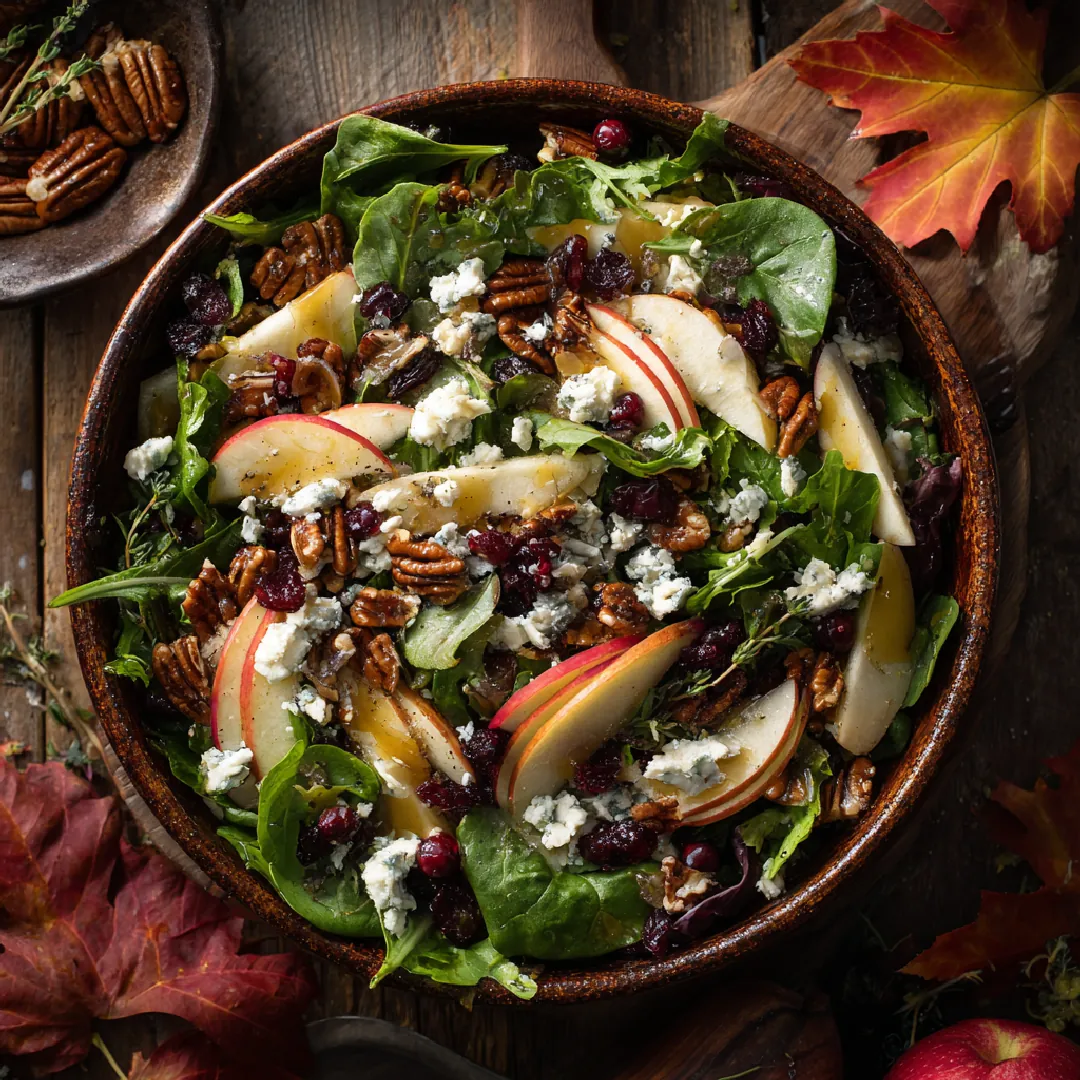 Honeycrisp Apple and Feta Salad