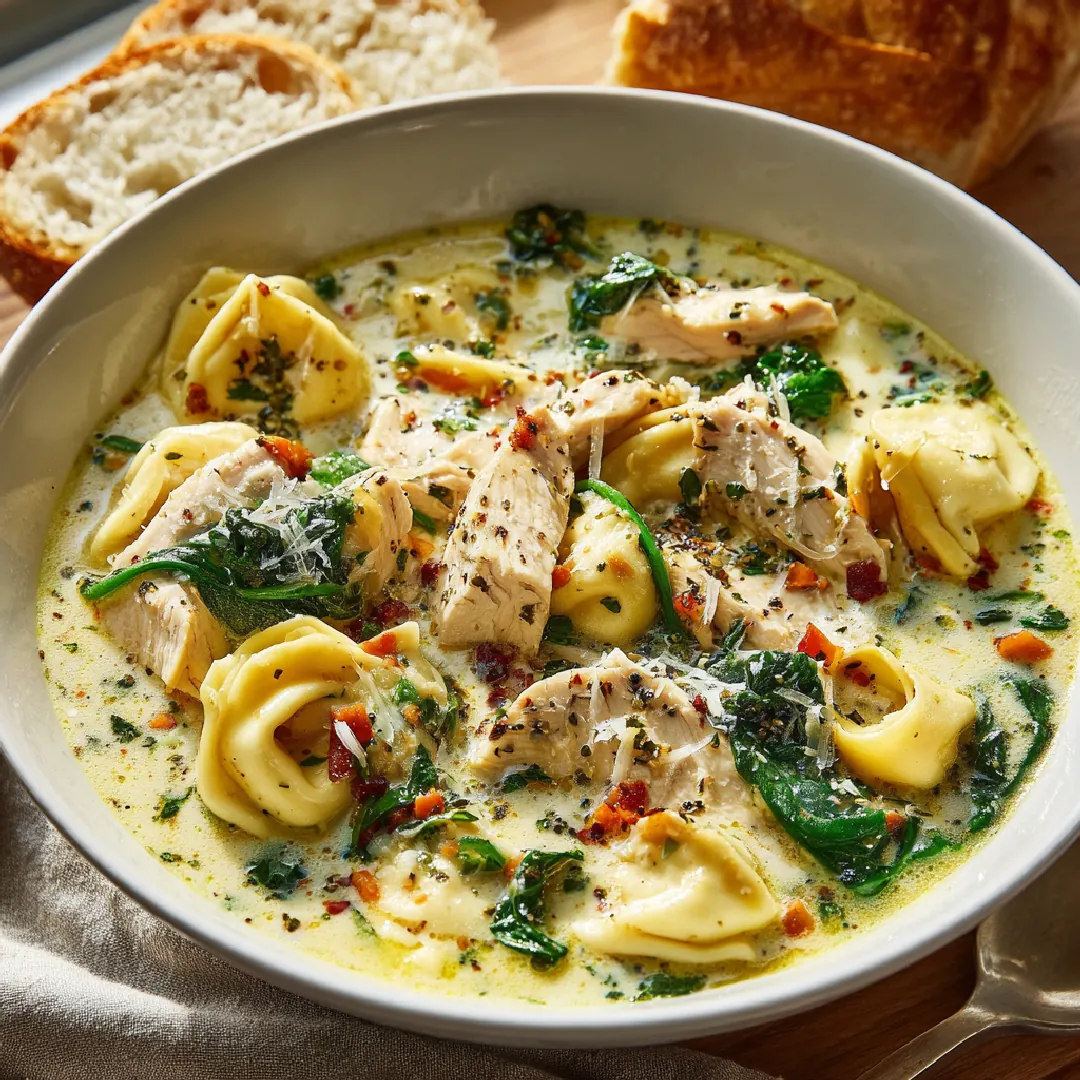Chicken Tortellini Soup