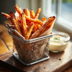 Crispy Oven Baked Sweet Potato Fries