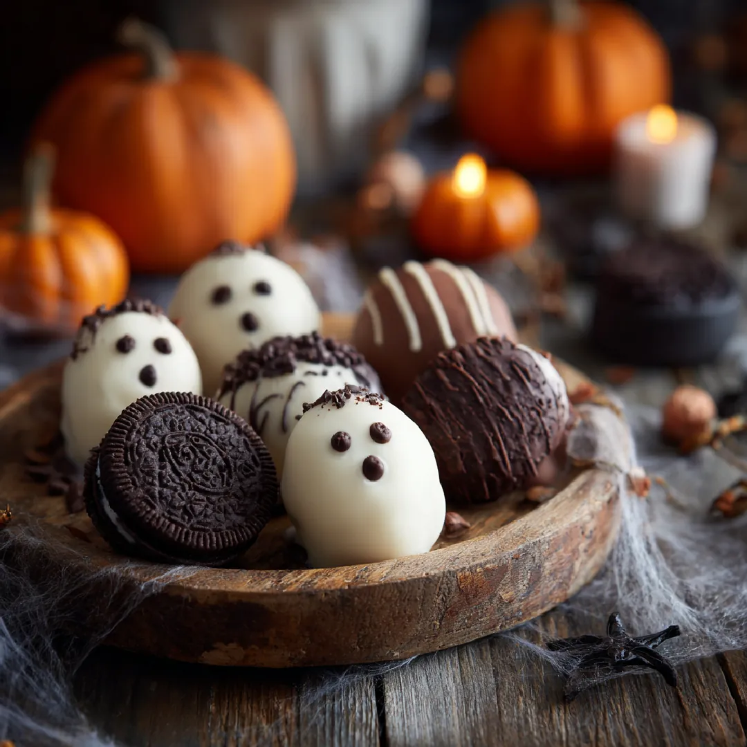 Ghost OREO Truffles