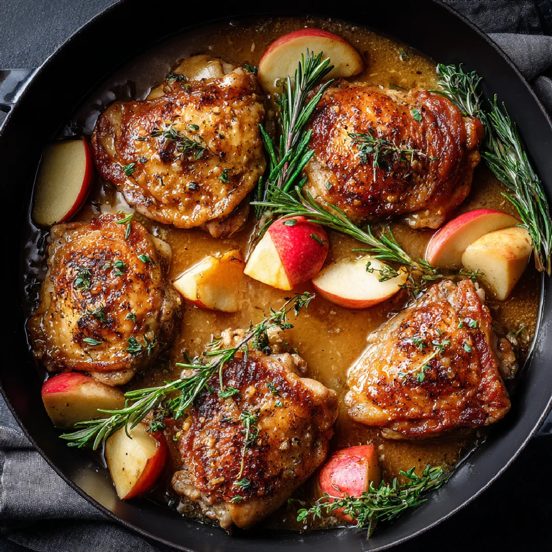 Rosemary Apple Cider Chicken