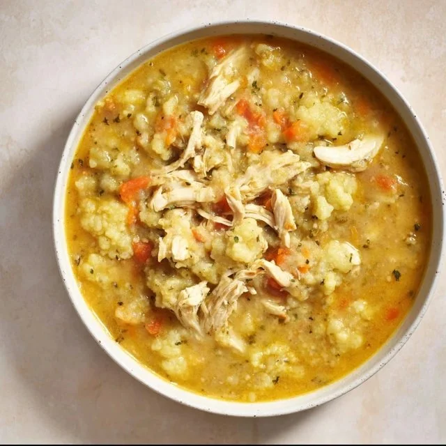 30-Minute Anti-Inflammatory Cauliflower Chicken Soup Recipe