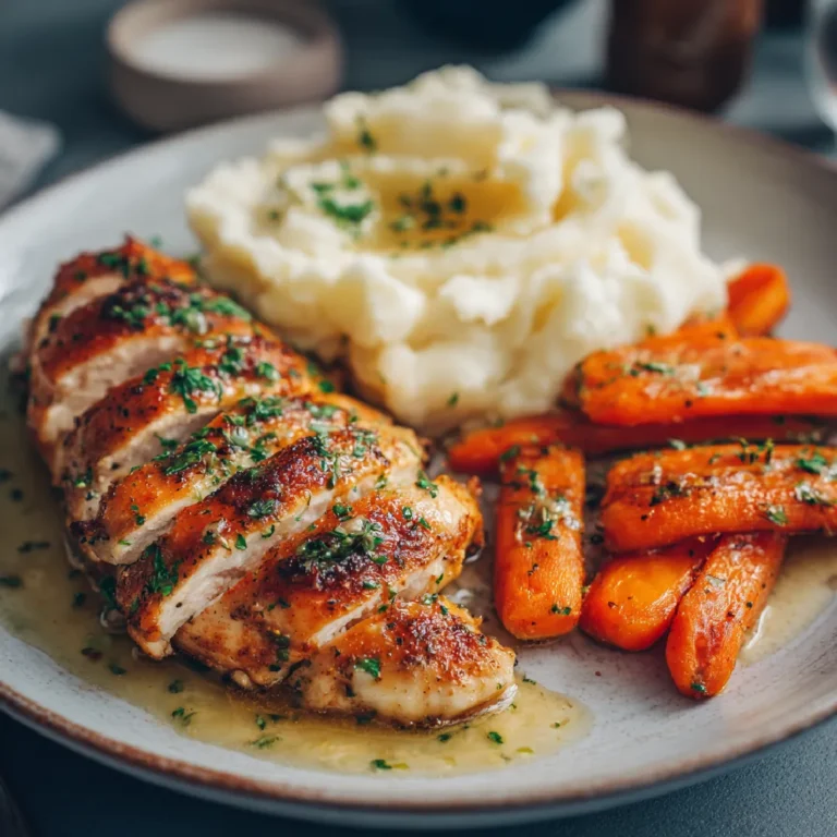 Serving Garlic Butter Chicken