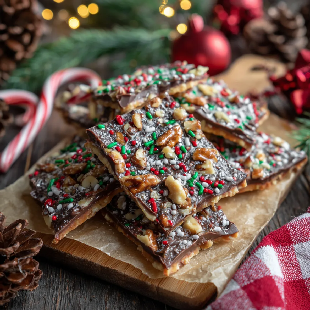 Christmas Crack (Saltine Bark)