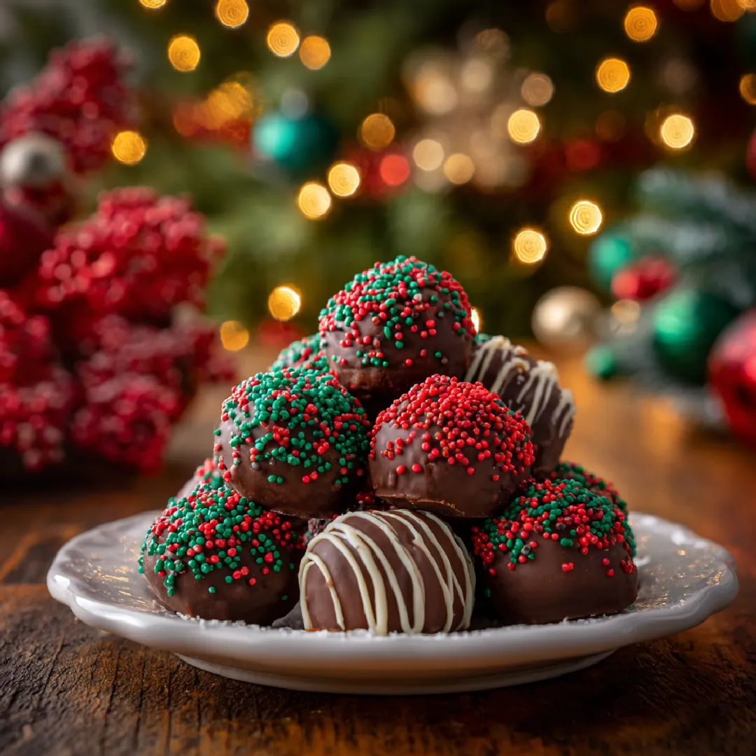 Little Debbie Christmas Tree Cake Truffles