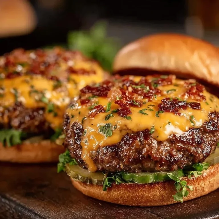 Delicious Crack Burgers featured in a vibrant homemade burger recipe