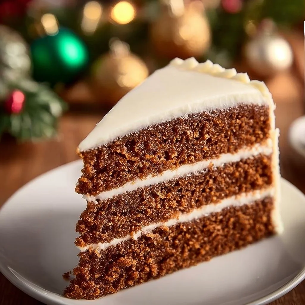 Easy Christmas Gingerbread Cake