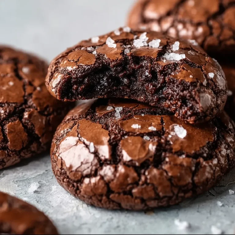 Fudgy brownie cookies ready to enjoy