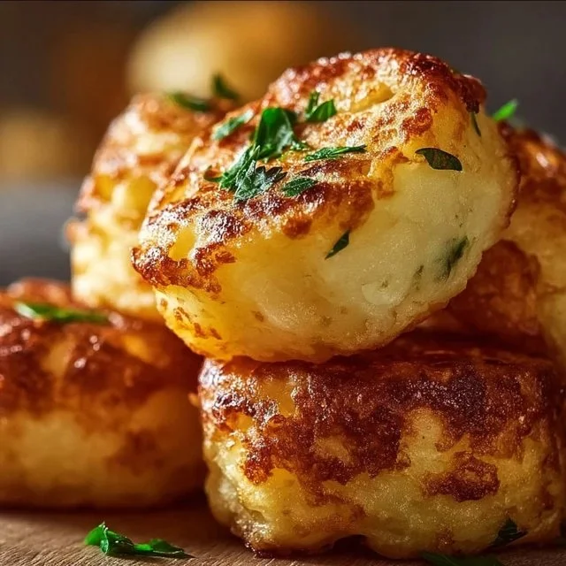 Mashed Potato Cheese Puffs