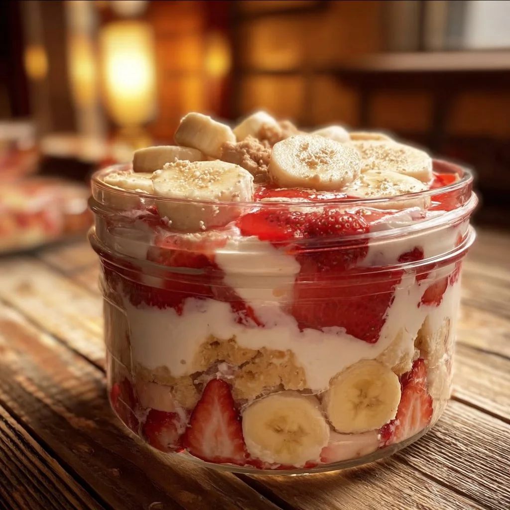Strawberry Banana Pudding Dream
