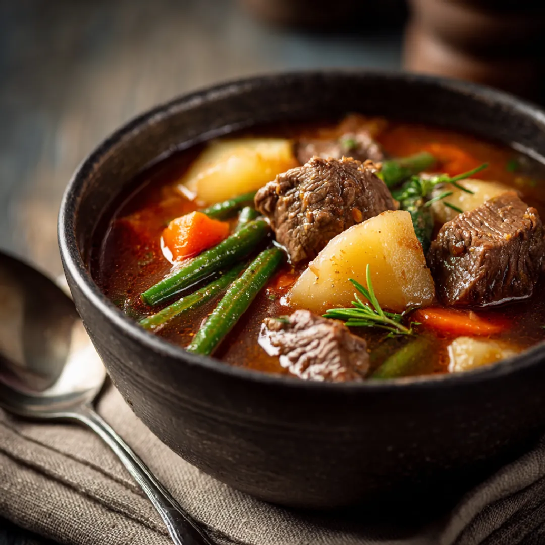 Hearty Vegetable Beef Soup for Cozy Nights