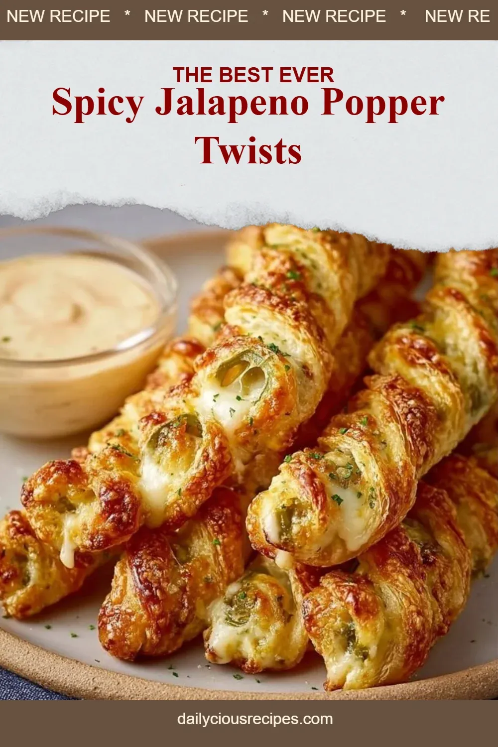 Spicy Jalapeno Popper Twists