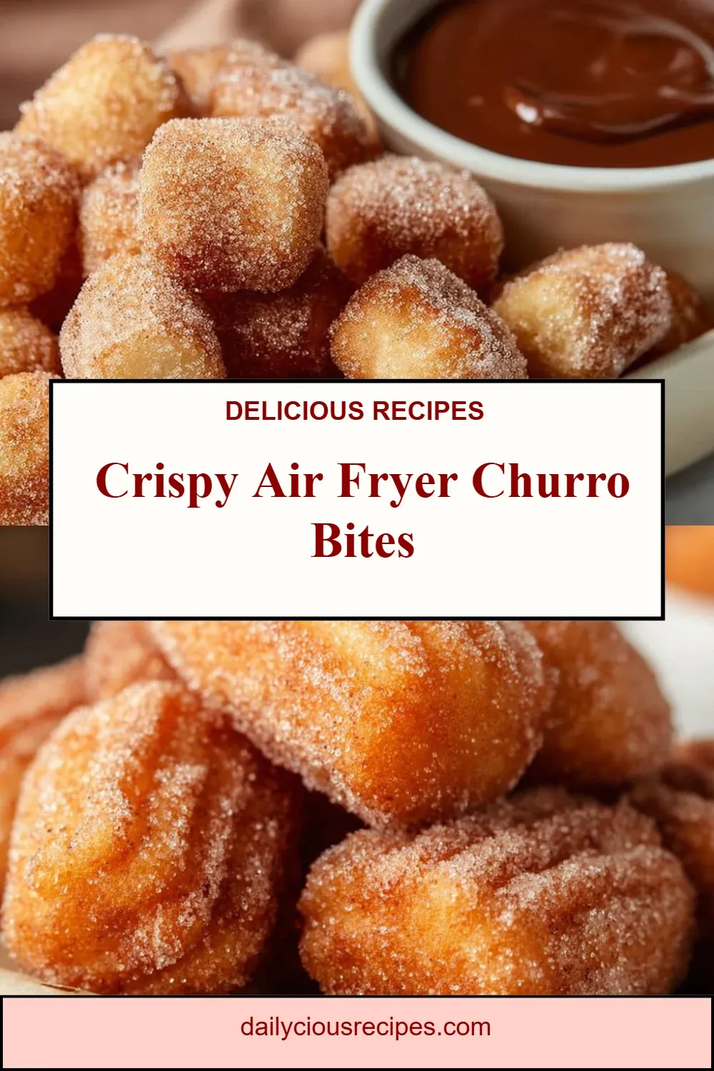 Best 14 Air Fryer Recipes for Deliciously Crispy Treats 2 Crispy Air Fryer Churro Bites
