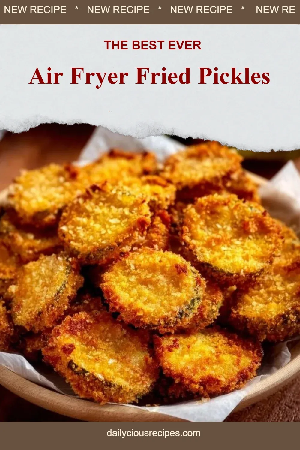 Best 14 Air Fryer Recipes for Deliciously Crispy Treats 4 Air Fryer Fried Pickles