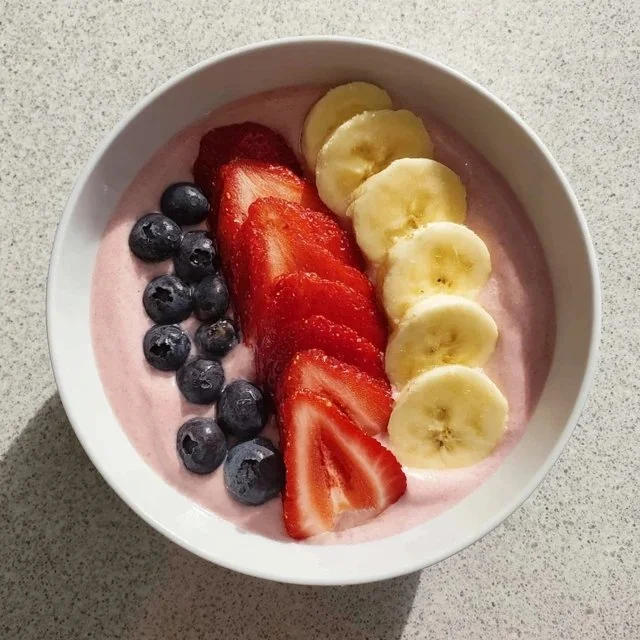 5-Minute Fruit Smoothie Bowl