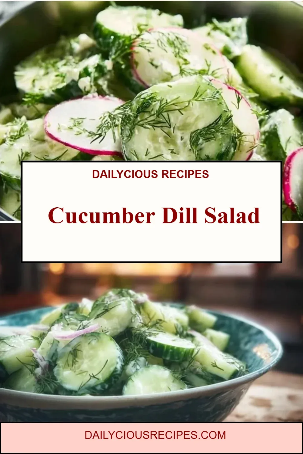 Cucumber Dill Salad