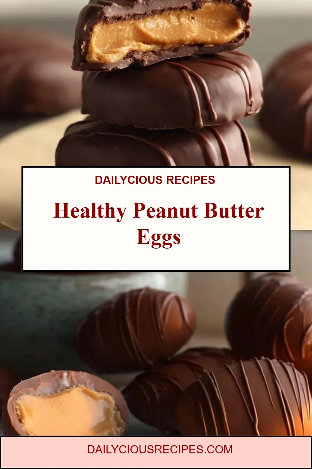 Healthy Peanut Butter Eggs