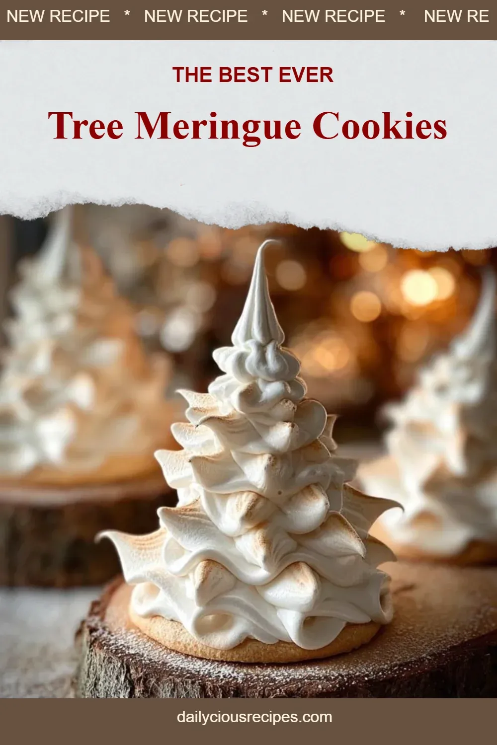 Best 17 Cookie Recipes To Satisfy Your Sweet Cravings 6 Tree Meringue Cookies