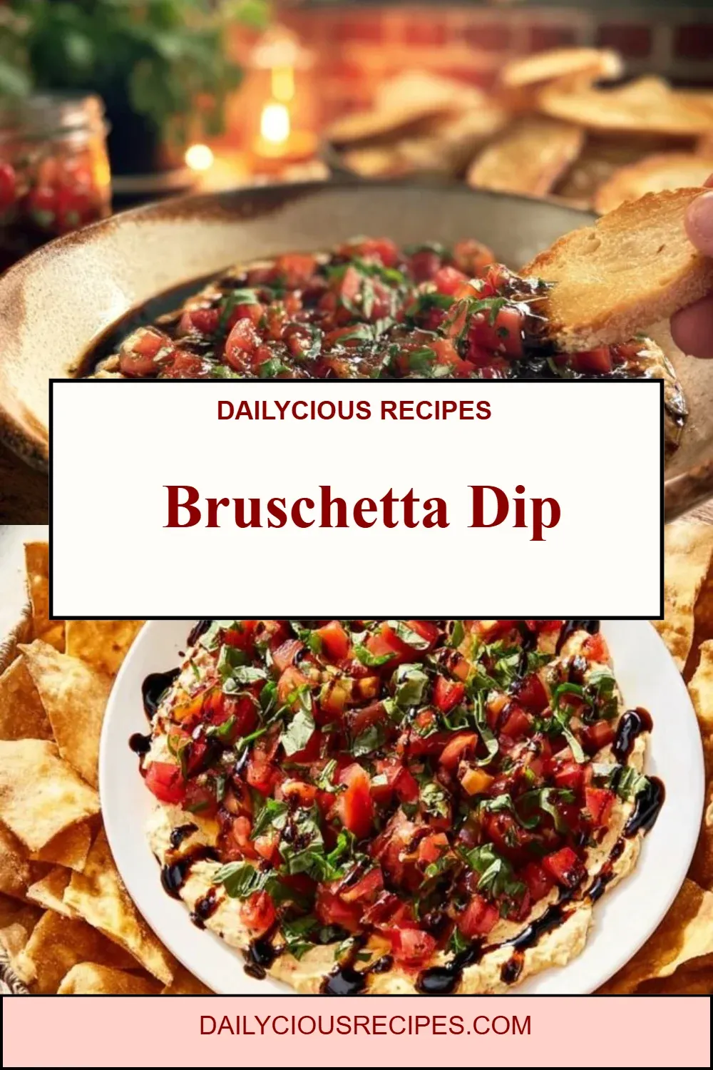 Best 14 Delicious Dip Recipes for Game Day 8 Bruschetta Dip