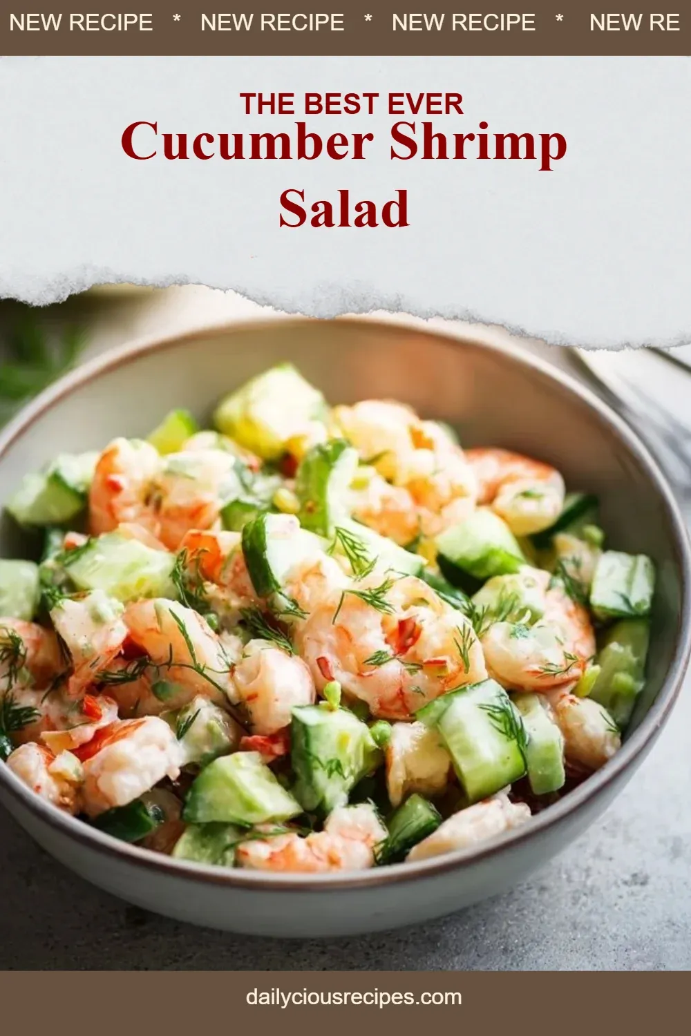 Cucumber Shrimp Salad