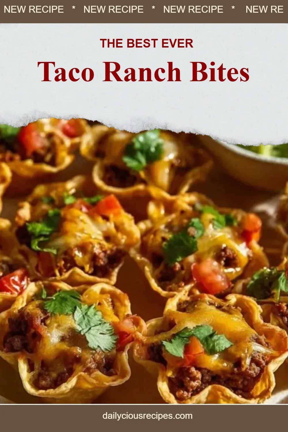 Taco Ranch Bites