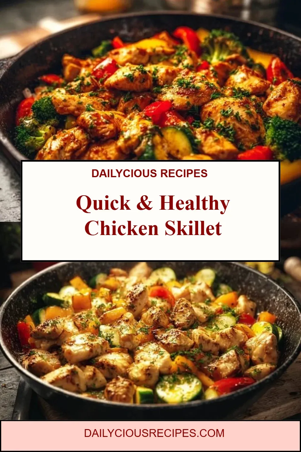 Quick & Healthy Chicken Skillet