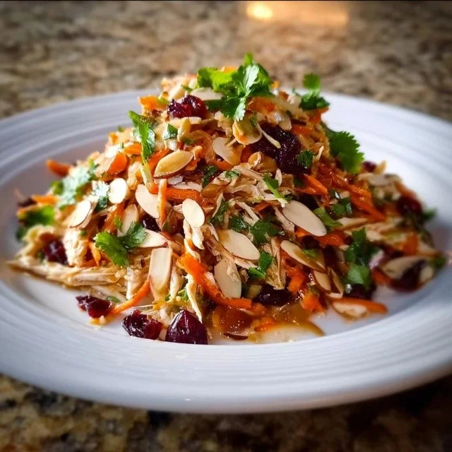 Asian Chicken Cranberry Salad