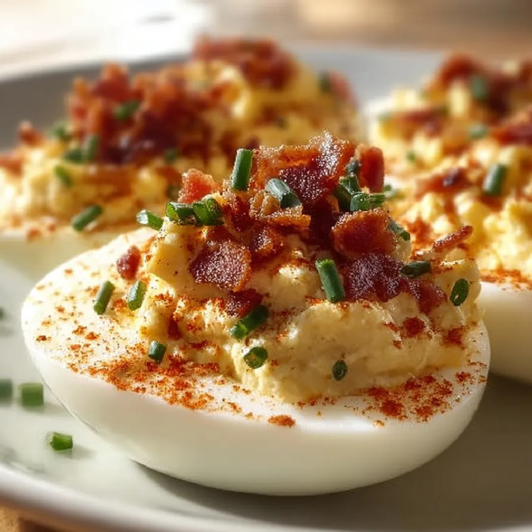 Million Dollar Bacon Deviled Eggs