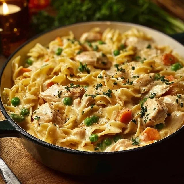 Classic Chicken Pot Pie Pasta