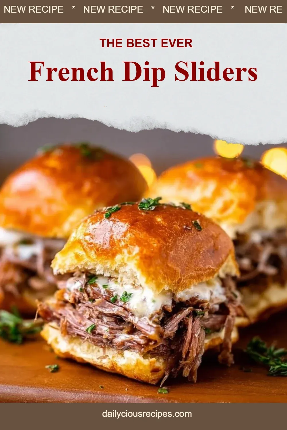 French Dip Sliders
