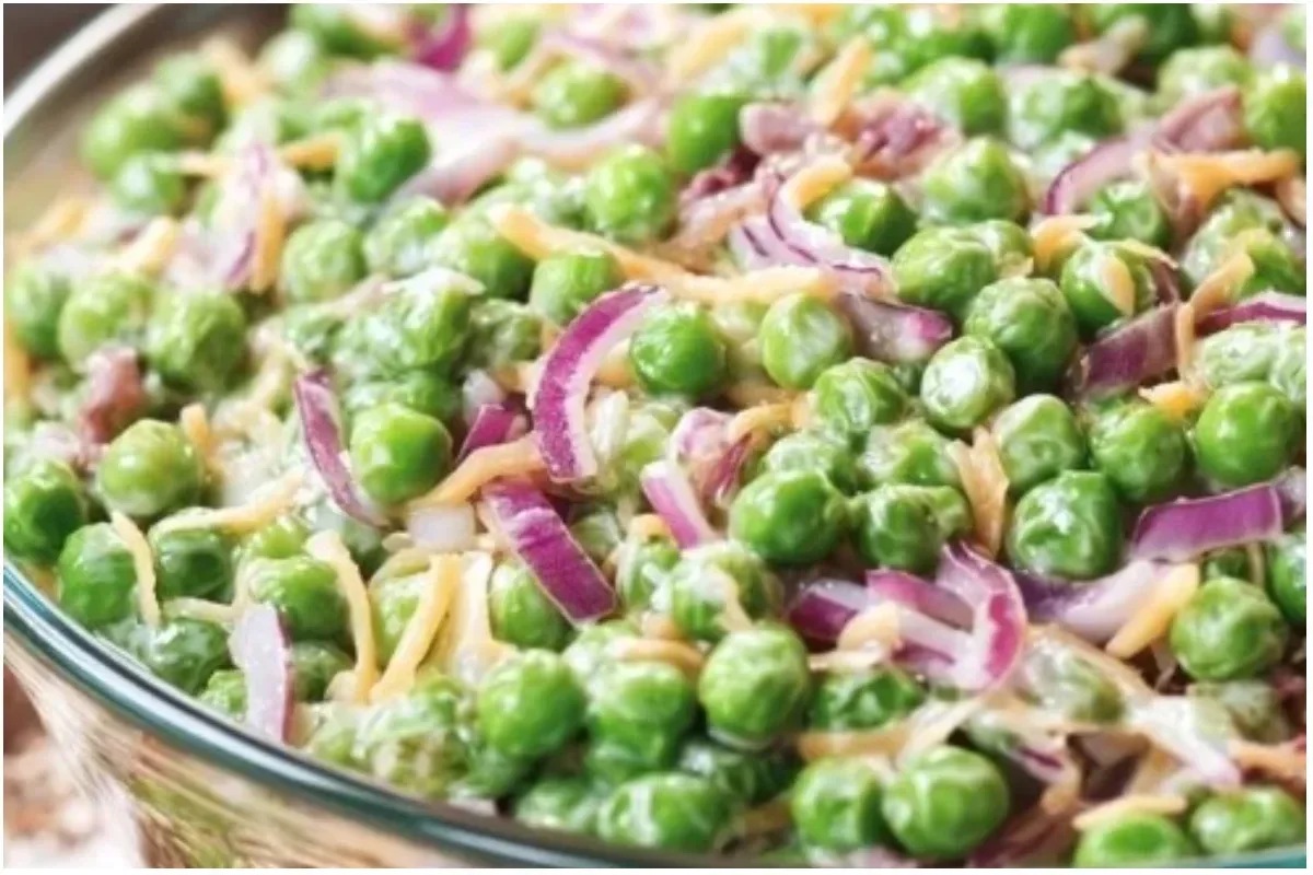 Easy English Pea Salad