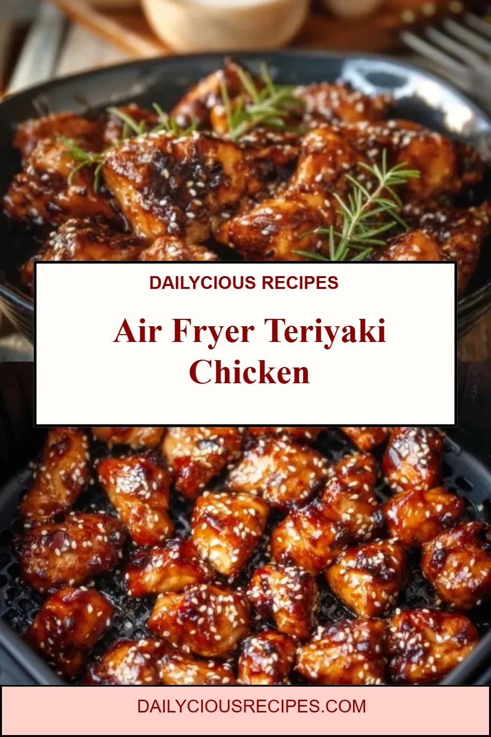 Air Fryer Teriyaki Chicken