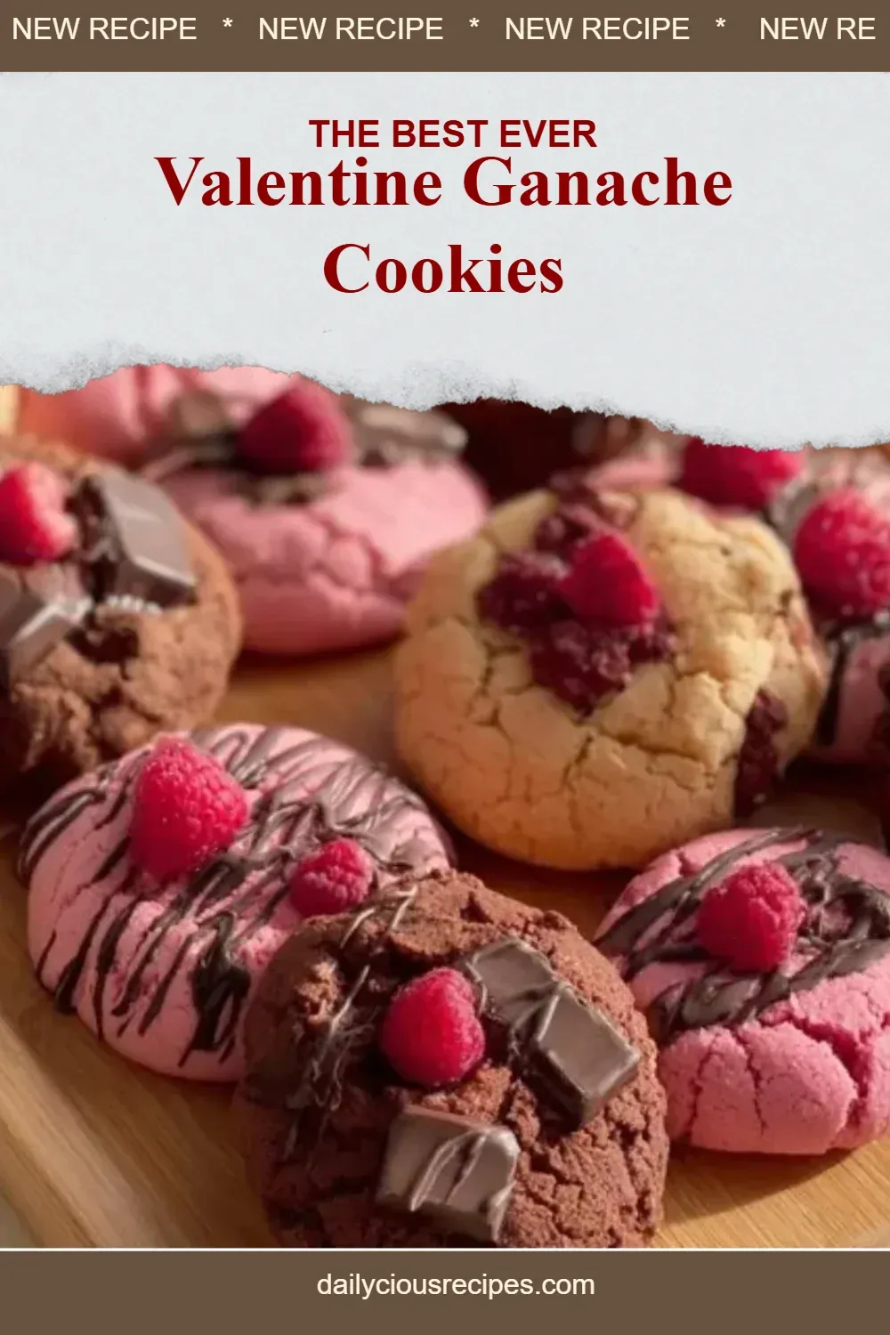 Best 17 Cookie Recipes To Satisfy Your Sweet Cravings 13 Valentine Ganache Cookies