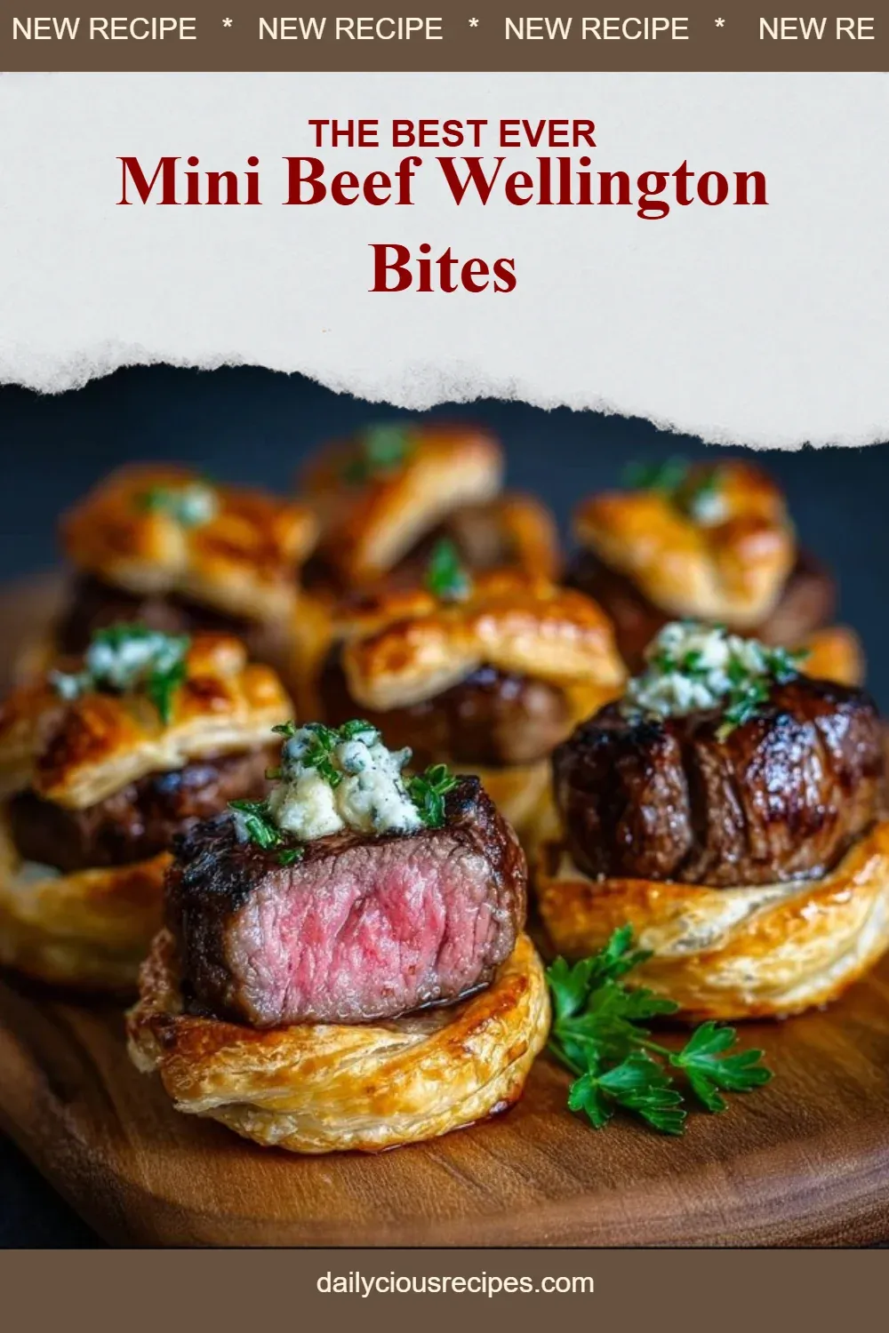 Mini Beef Wellington Bites