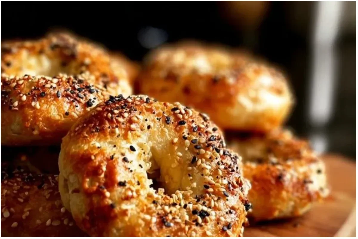 Greek Yogurt Bagels