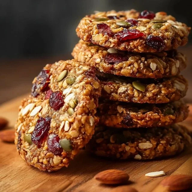 Healthy Nut & Seed Energy Cookies