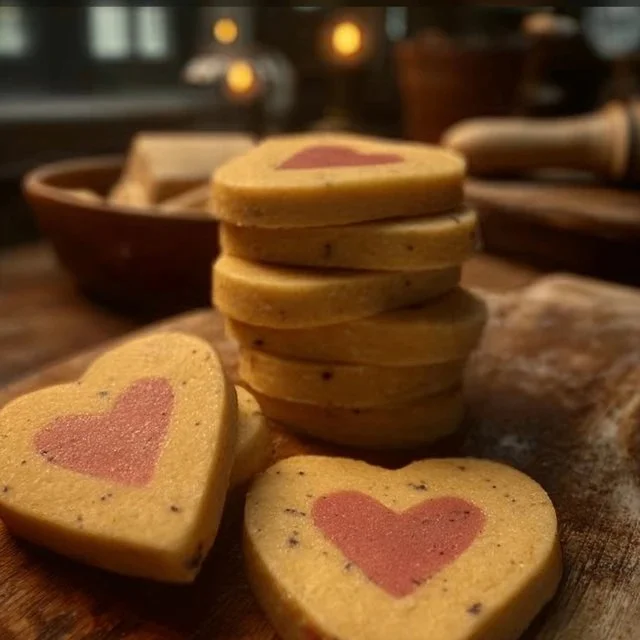 Heart Slice and Bake Cookies