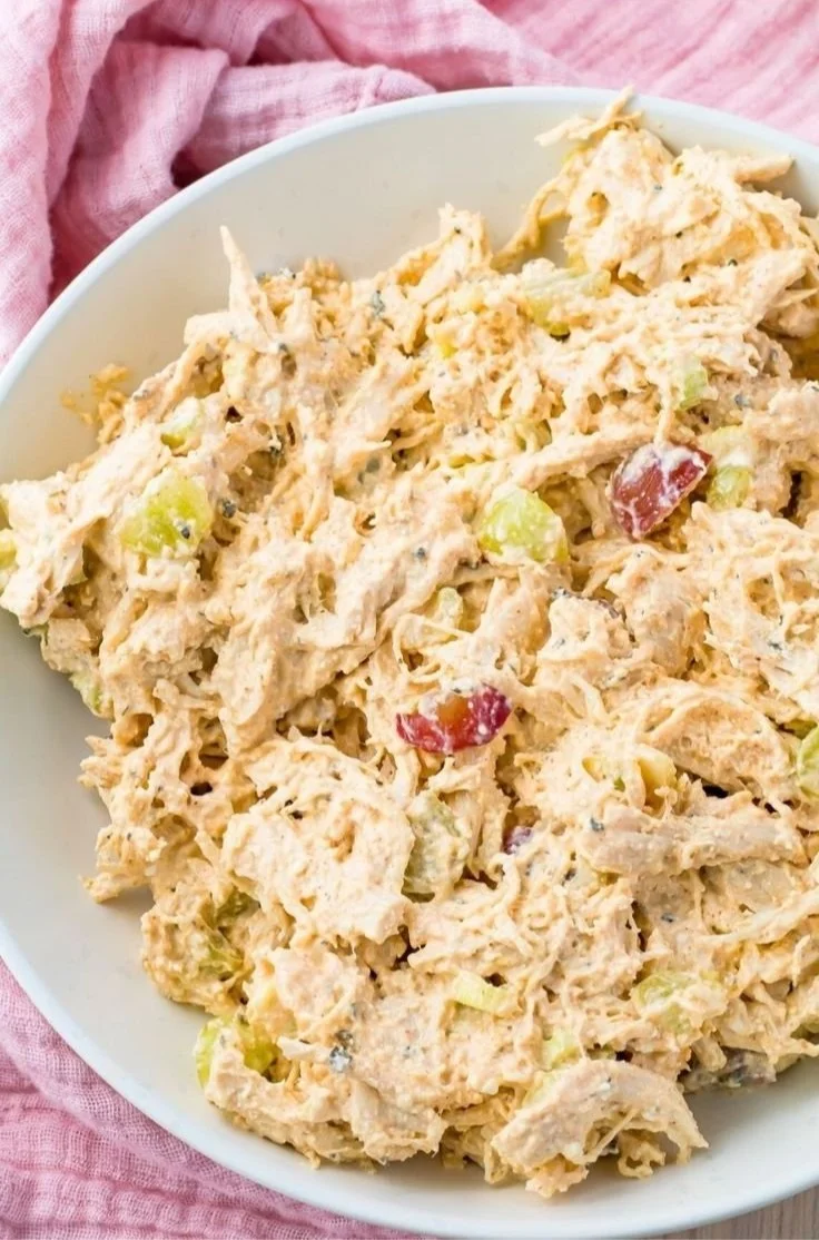 High Protein Cottage Cheese Chicken Salad