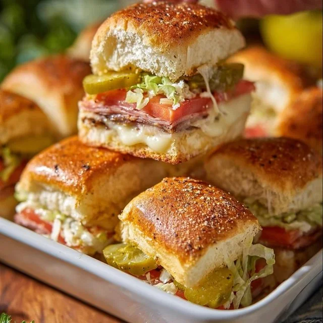 Hot Italian Sub Sliders