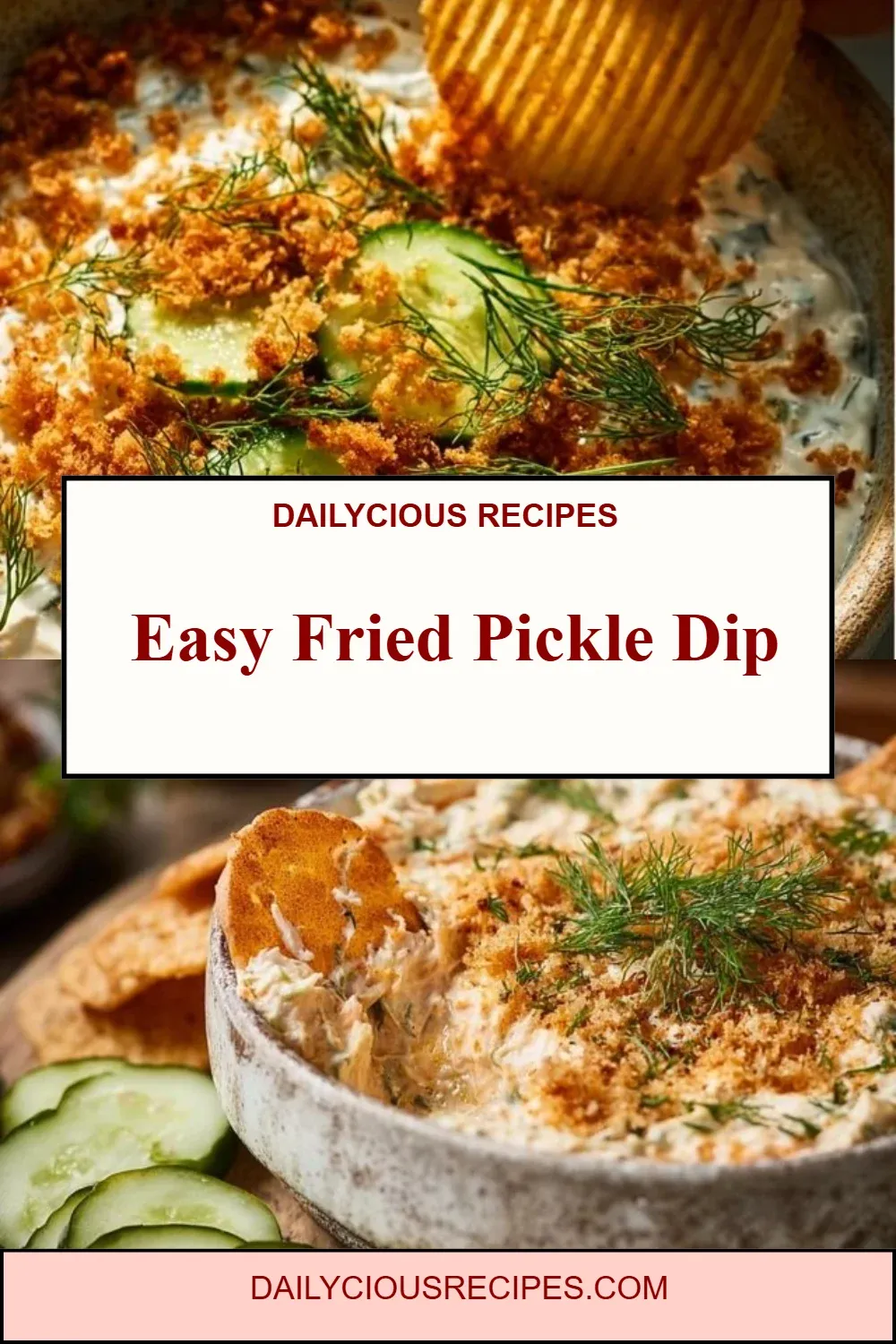 Best 14 Delicious Dip Recipes for Game Day 13 Easy Fried Pickle Dip