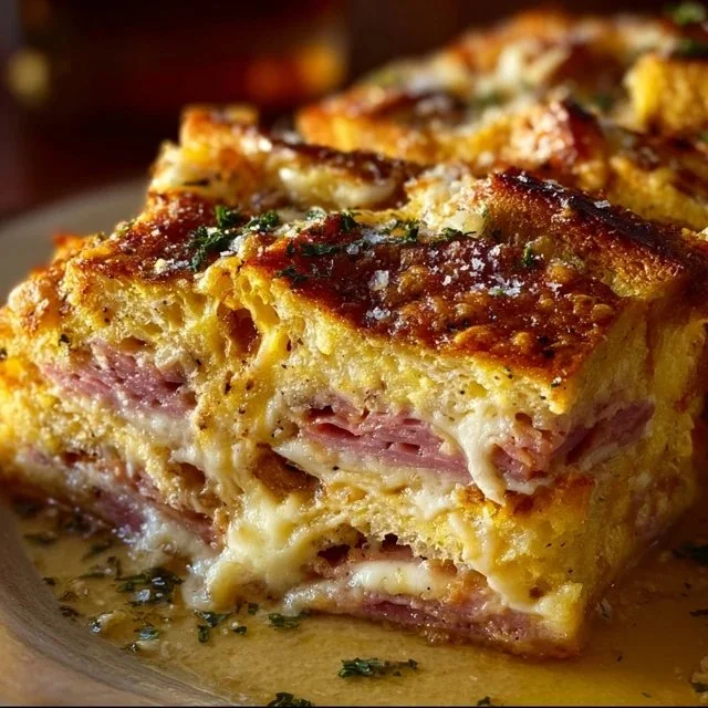 Monte Cristo Breakfast Casserole