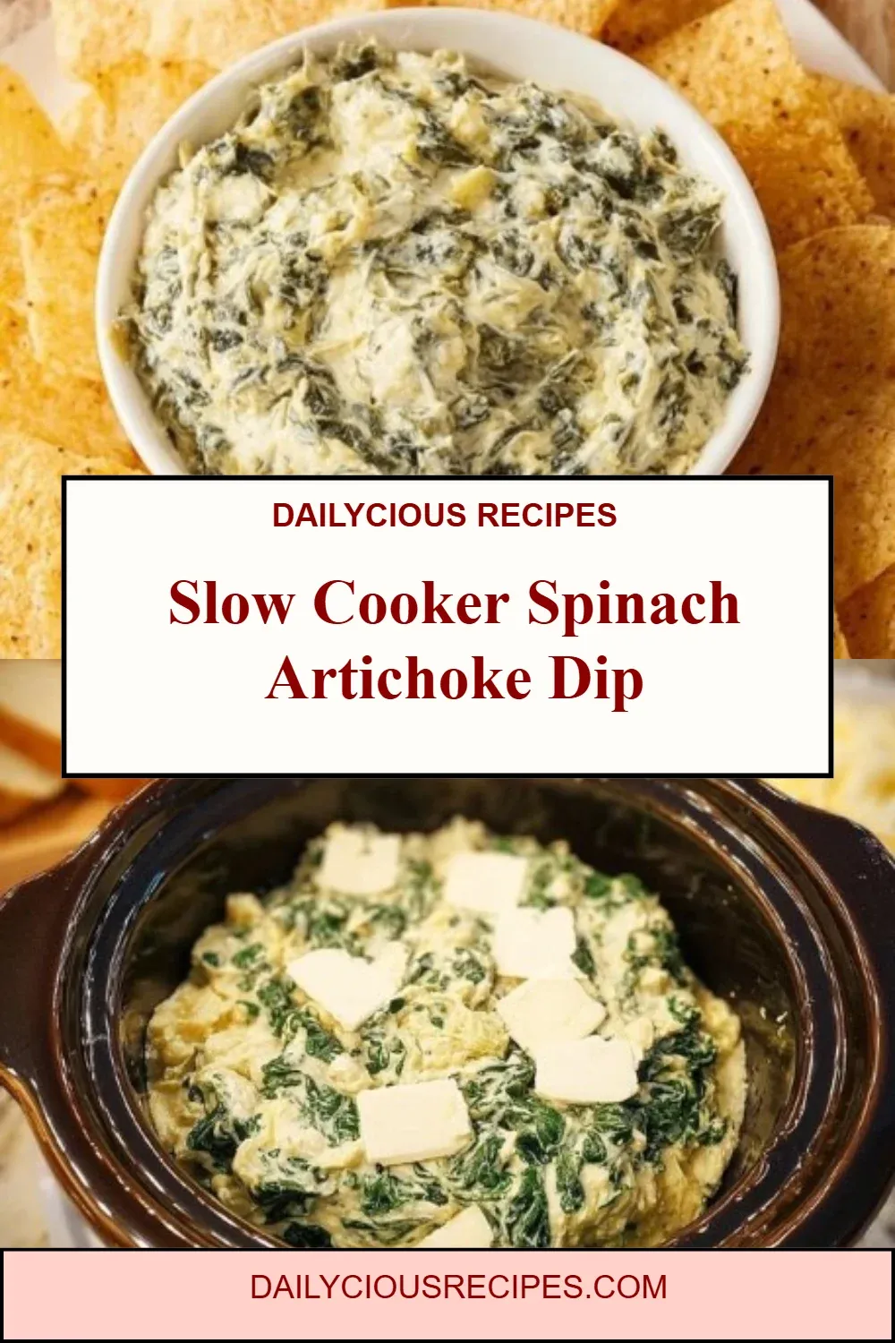 Best 14 Delicious Dip Recipes for Game Day 10 Slow Cooker Spinach Artichoke Dip